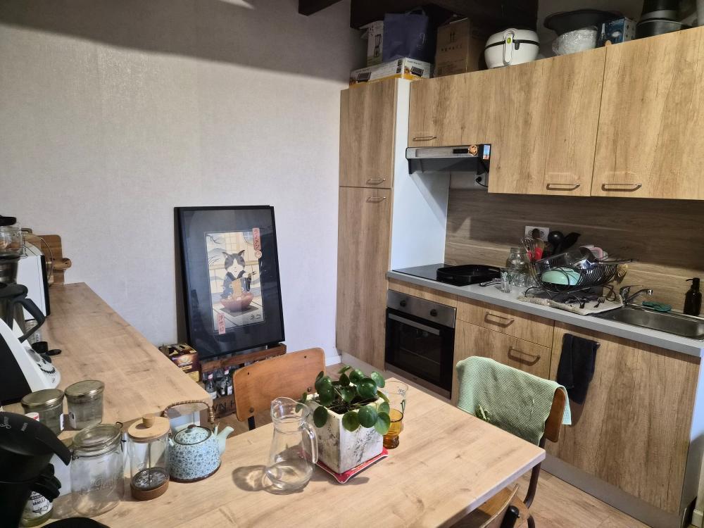 Maison 3 pièces avaec jardinet